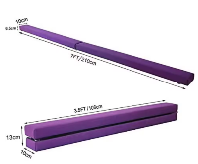 7FT Folding Gymnastics Balance Beam